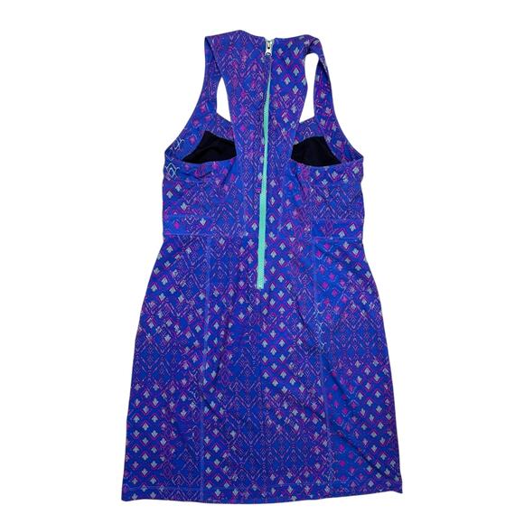 Title Nine Arabella Nimblene Athletic Dress Blue Purple Sleeveless Mini 6 Small - Picture 2 of 5